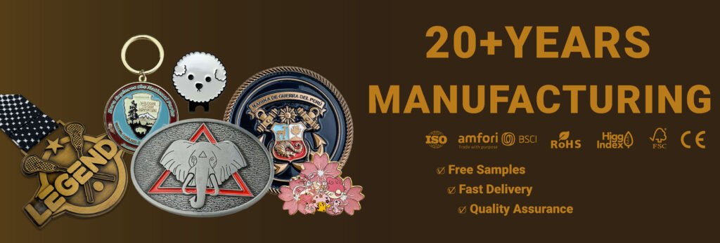 working directly with a custom medal manufacturer for factory-direct pricing