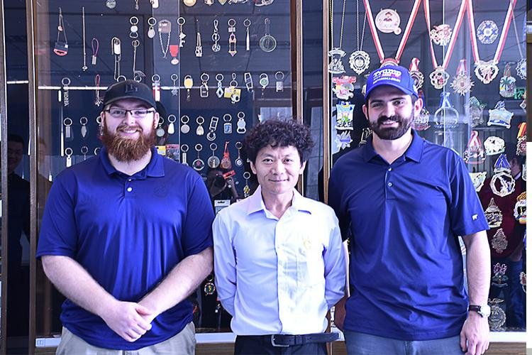 International Customers Visiting UniquePins Factory – Custom Lapel Pins & Challenge Coins Wholesale Partner