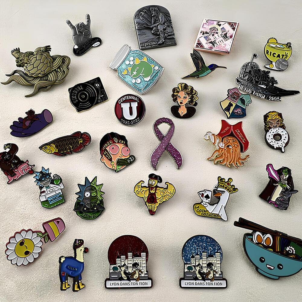 custom soft enamel pin