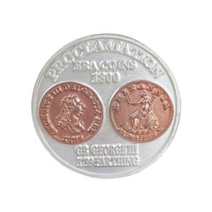 George III Farthing Replica Coin