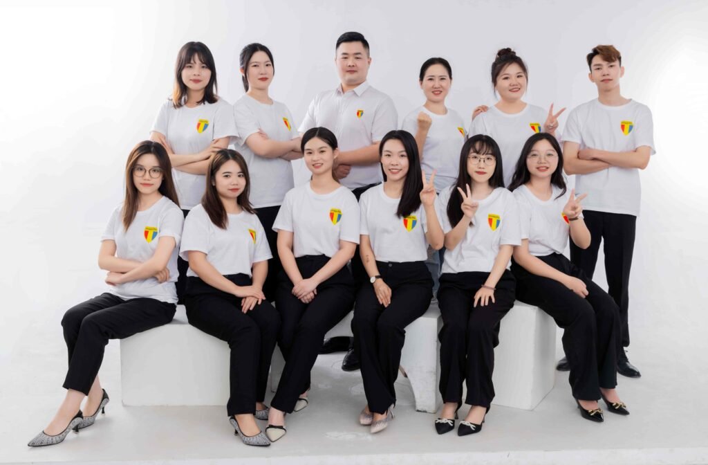 UniquePins Factory Team – 150+ Skilled Workers Producing Custom Enamel Pins, Medals & Challenge Coins Since 2008