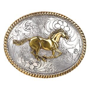 Western Horse Belt Buckles