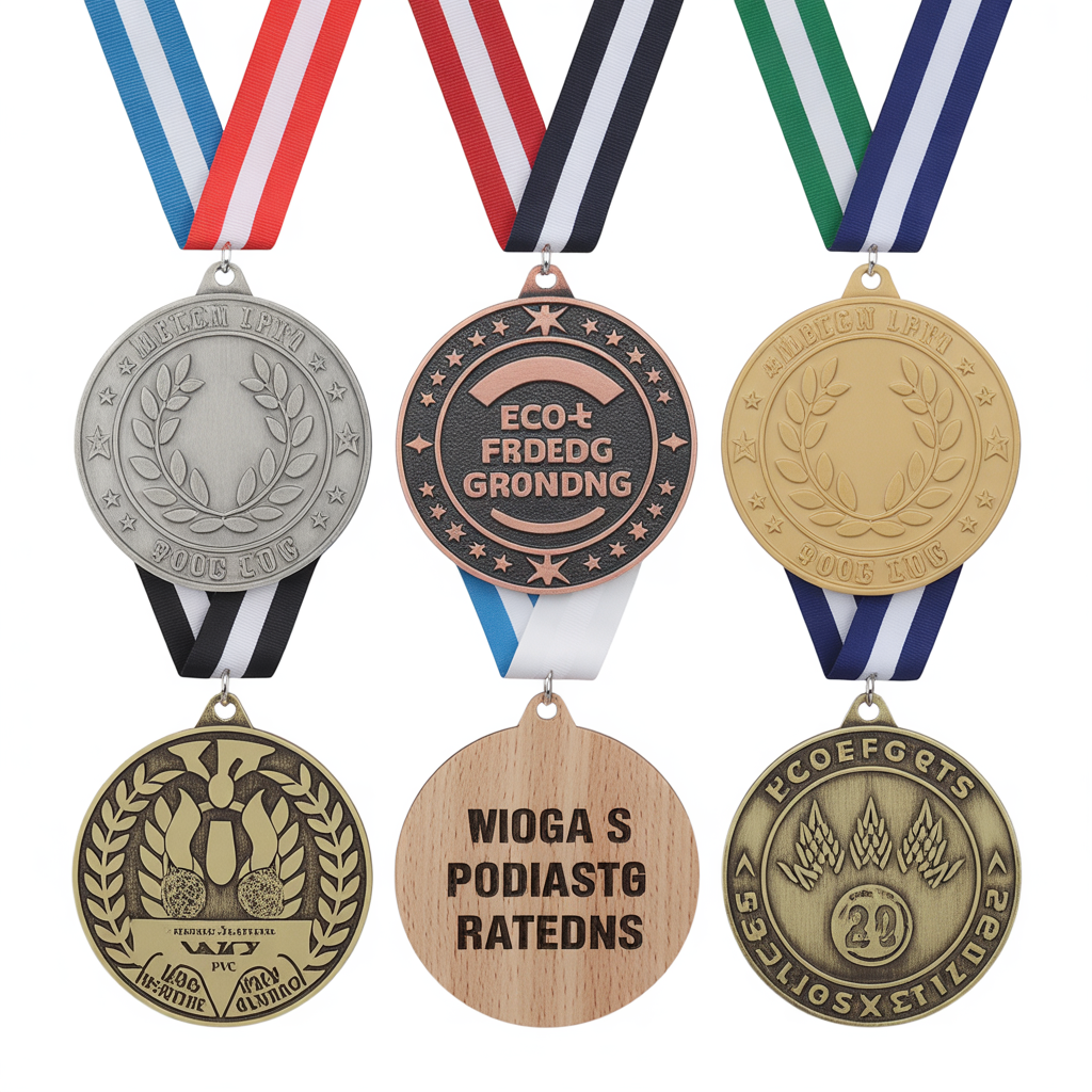 medals types by materials