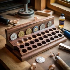 how to make a challenge coin holder