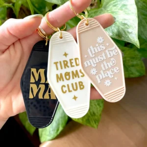 motel keychains