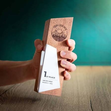 eco-friendly trophy