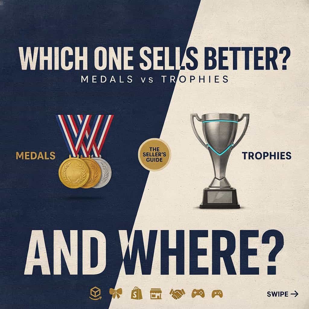 medal vs trophy sells performance