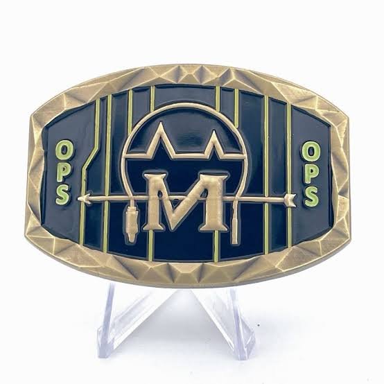rate belt buckle