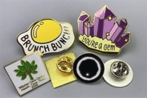 offset printed pins vs soft enamel pins