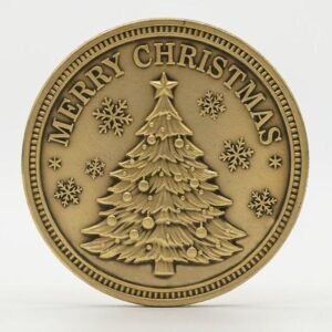 christmas challenge coin