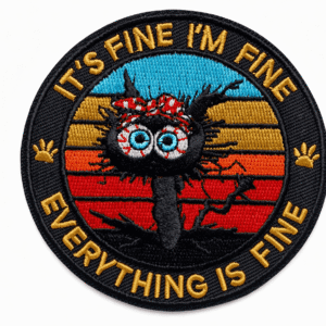 Custom Funny Embroidered Iron-On Patch