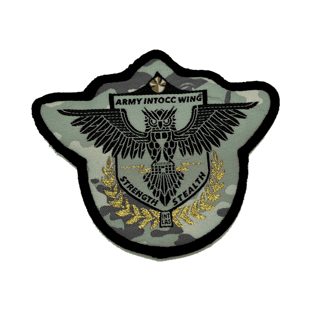 Custom Woven Owl Tactical Patch