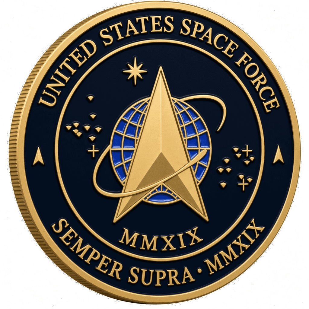 space force challenge coin